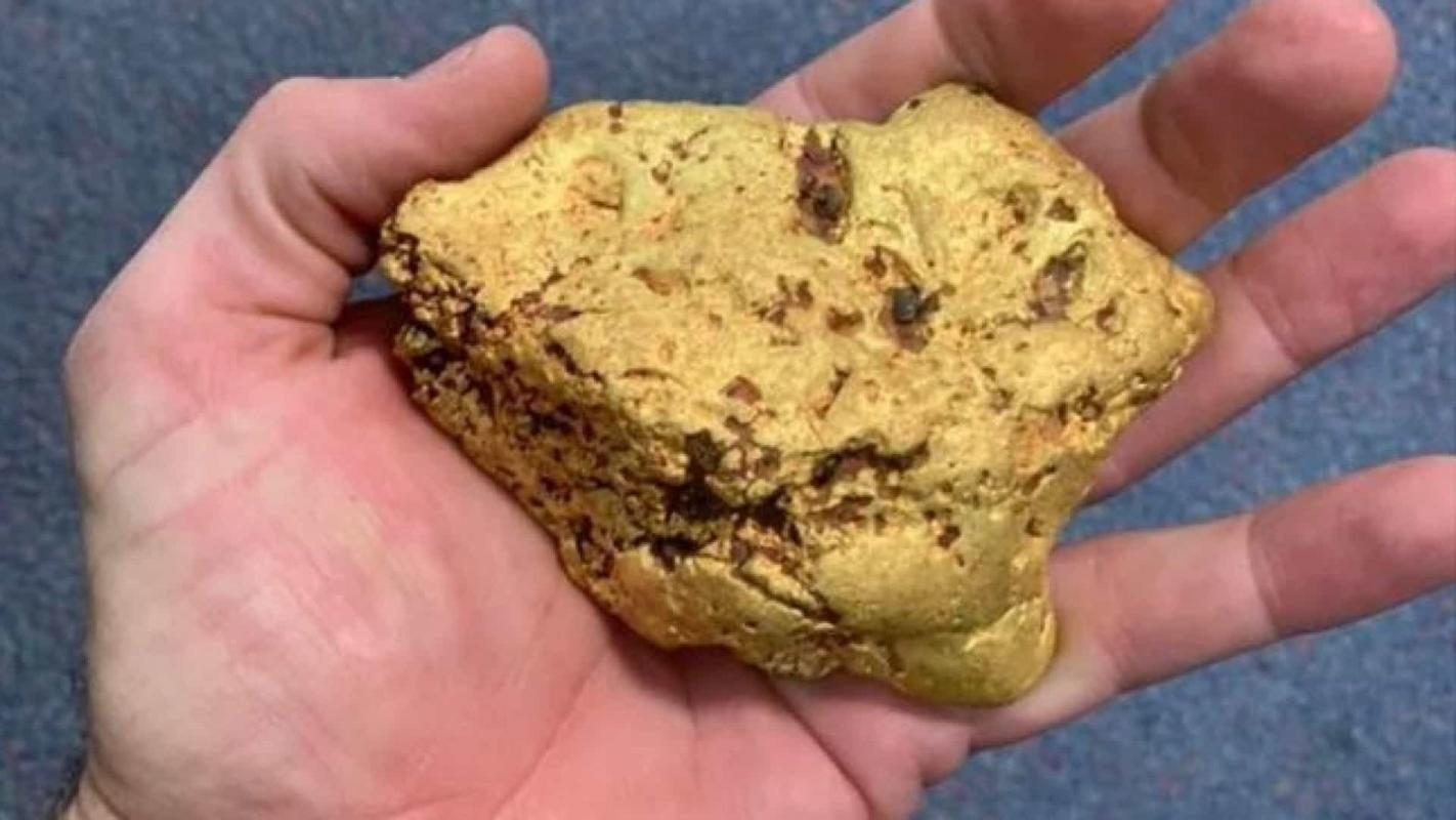 Encontra mais de 1 kg de ouro no valor de 60 mil euros com um detector de metais