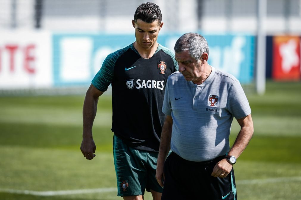 Ronaldo e mais 22 nos convocados de Fernando Santos para a Liga das Nações