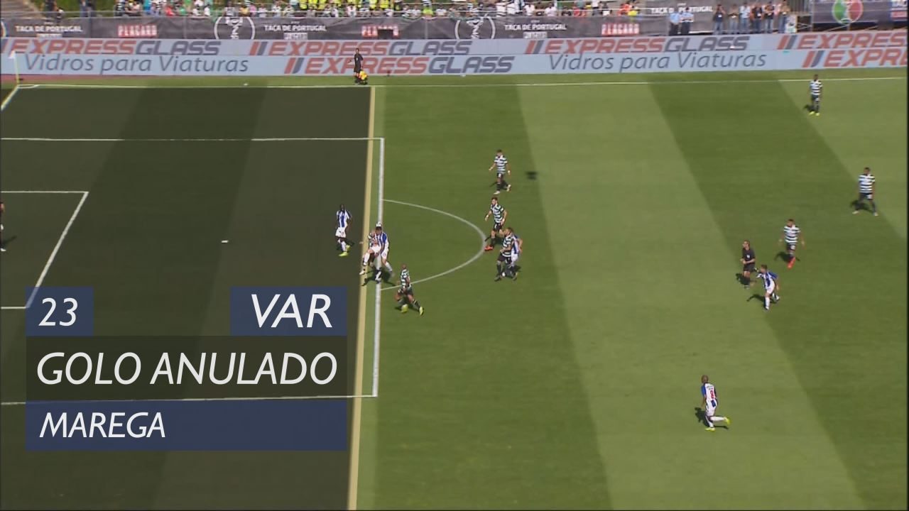 Taça de Portugal [23'] VAR anula golo ao FC Porto [vídeo]