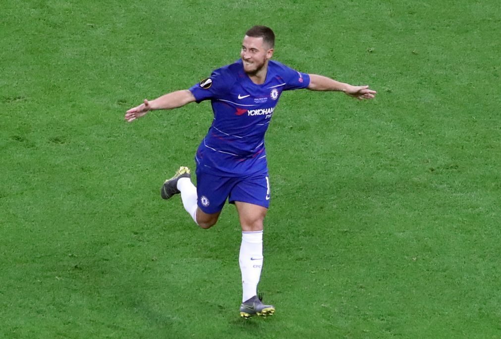 Eden Hazard admite saída do Chelsea, após vencer Liga Europa