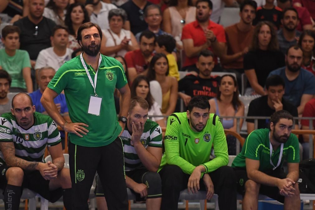 Hugo Canela deixa comando técnico do andebol do Sporting