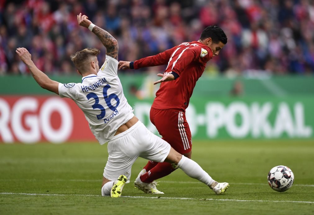 James Rodríguez pediu para sair e Bayern Munique fez-lhe a vontade