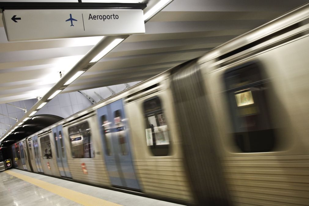 Covid-19: Metro de Lisboa começa hoje a funcionar em horário de fim de semana