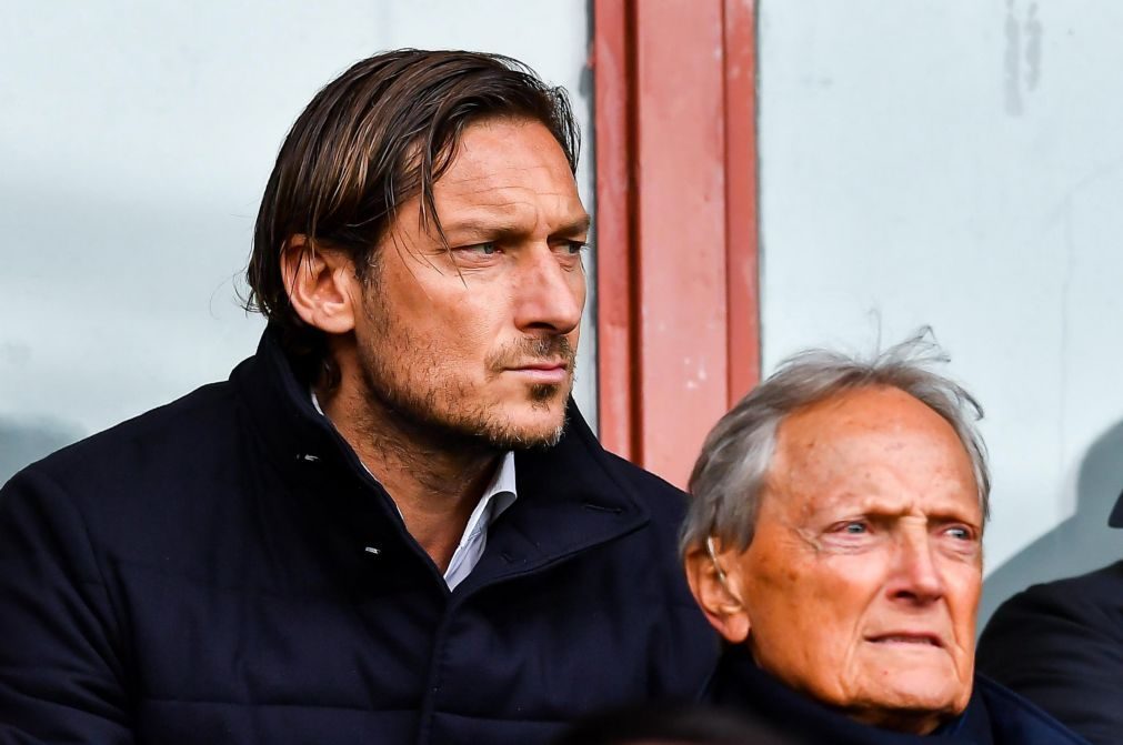 Totti coloca ponto final na relação com a AS Roma por causa de Paulo Fonseca