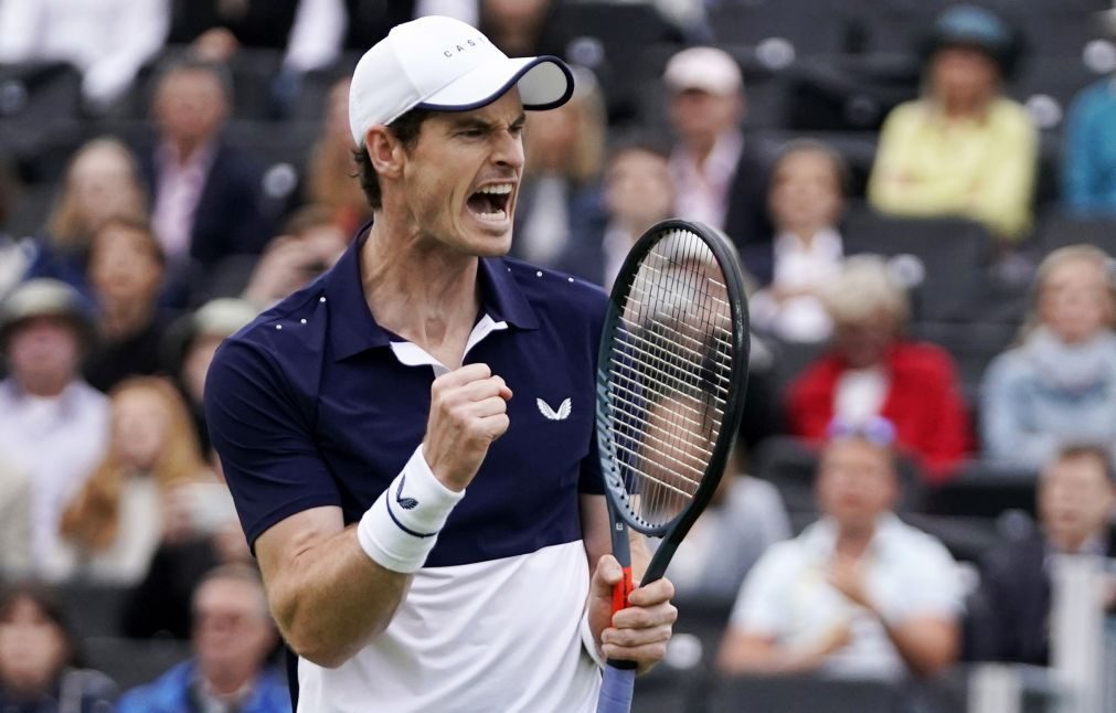 Andy Murray regressa ao ténis seis meses depois com anca de metal [vídeo]
