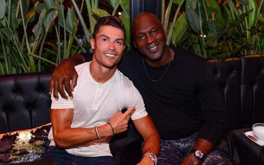 Cristiano Ronaldo e Michael Jordan «Fizemos história»
