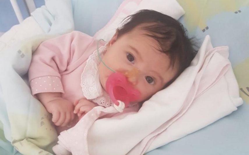 Estado de saúde da bebé Matilde evolui: «Médicos falaram numa possível alta»