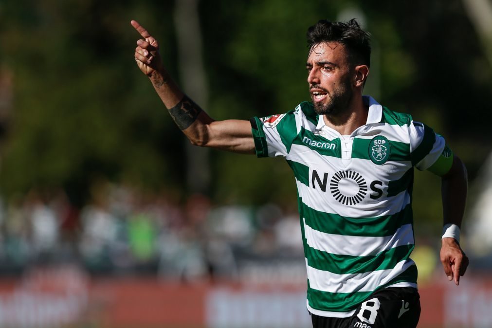 Bruno Fernandes, Ristovski e Gonzalo Plata regressam ao trabalho no Sporting