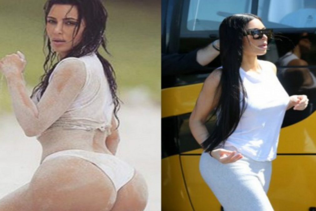 Fotos de Kim Kardashian geram polémica. Terá retirado o silicone do rabo?