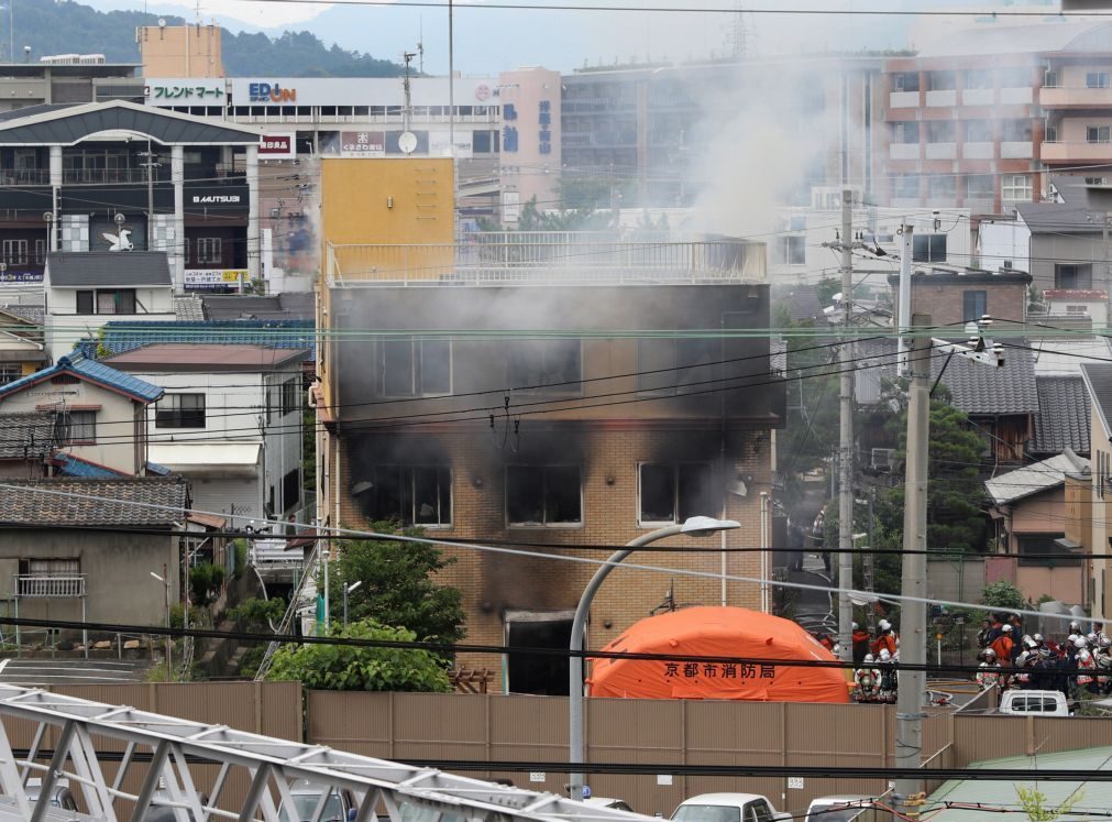 ALERTA | Pelo menos 24 mortos em incêndio num estúdio de animação no Japão