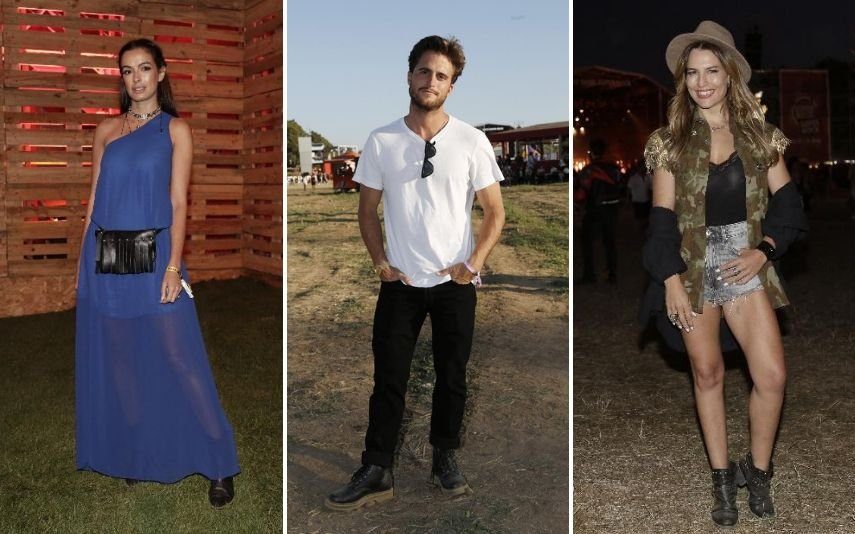 Super Bock Super Rock Famosos apostam em looks confortáveis mas cheios de estilo para o primeiro dia de festival