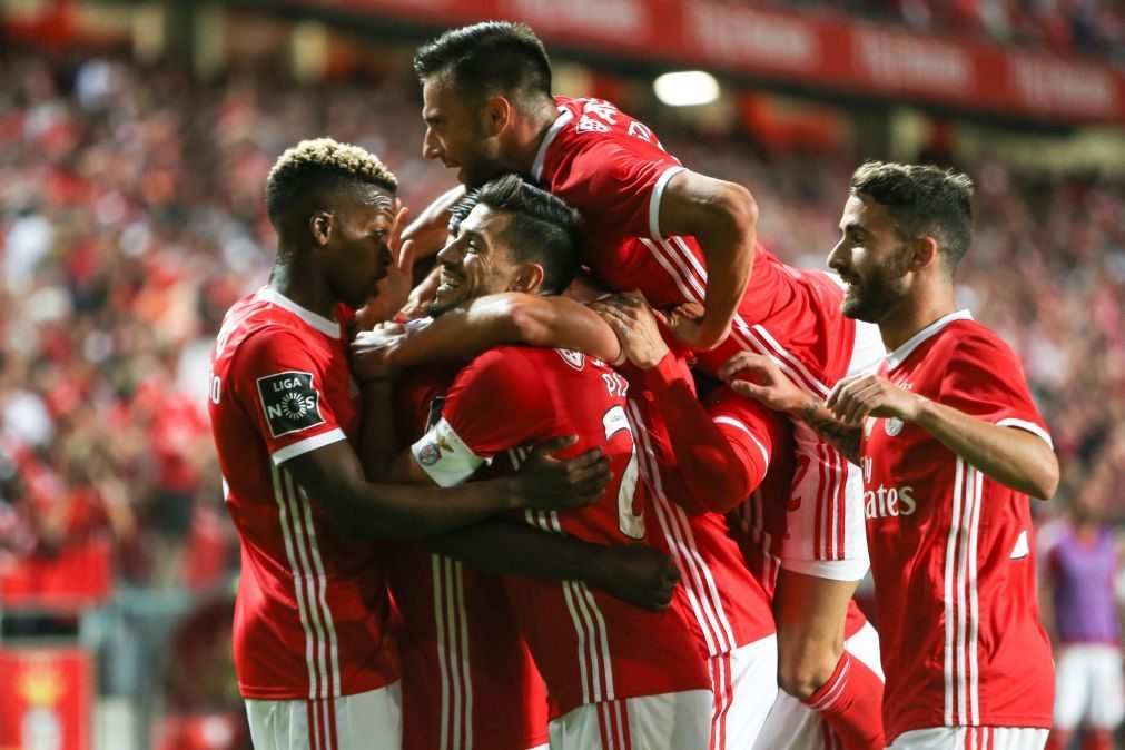 Campeão Benfica goleia Paços de Ferreira na estreia na I Liga [vídeo]