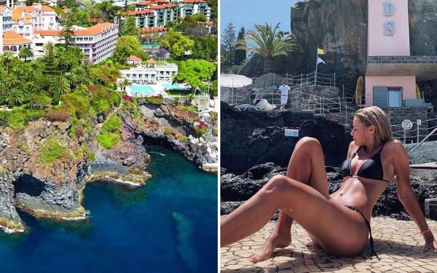 Kelly Bailey e Lourenço Ortigão Amantes do Funchal, escolhem hotel paradisíaco (e luxuoso) para uns dias de descanso