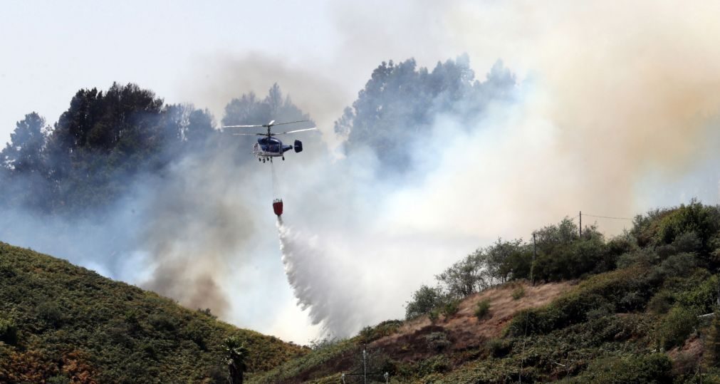 Incêndio na Grande Canária começa a perder força