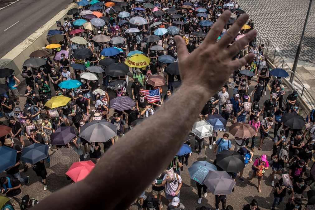 29 pessoas detidas no violento protesto em Hong Kong