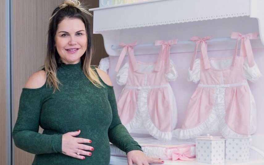 Katia Aveiro revela decoração do quarto da bebé Eis o mundo mágico e cor-de-rosa de Valentina