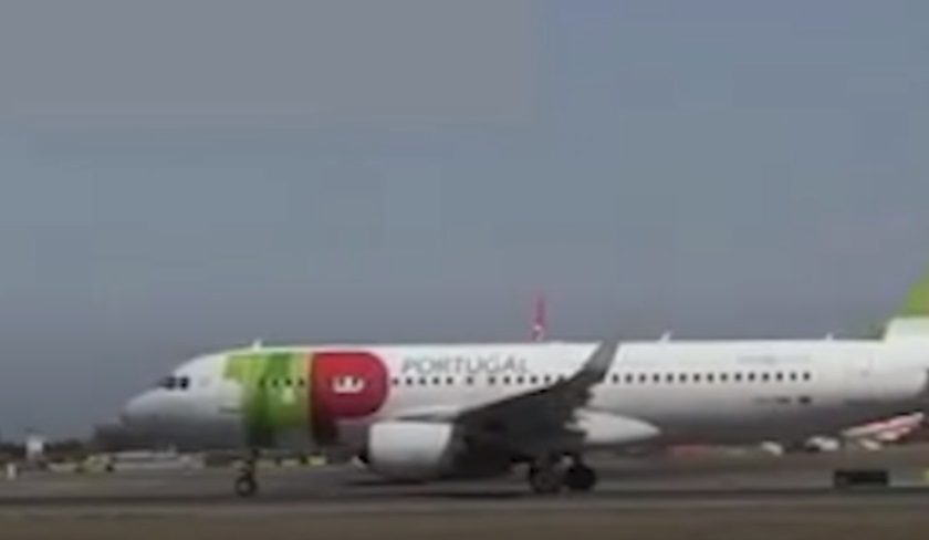 Motor de avião da TAP incendeia-se no aeroporto de Lisboa [Vídeo]
