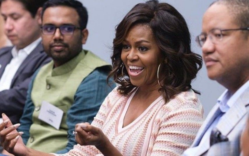 Michelle Obama recorda infância com imagem especial [foto]