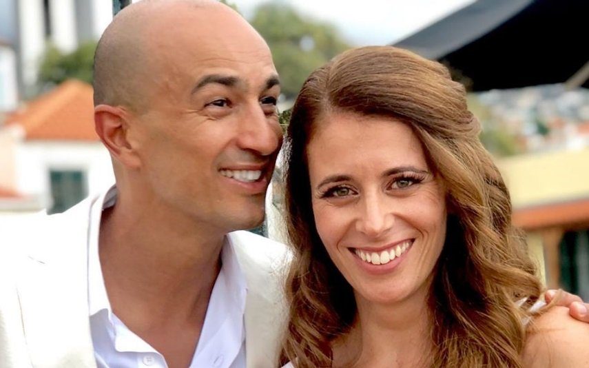 Andreia Vale As primeiras fotos do casamento da jornalista na Madeira: «Viva aos noivos»