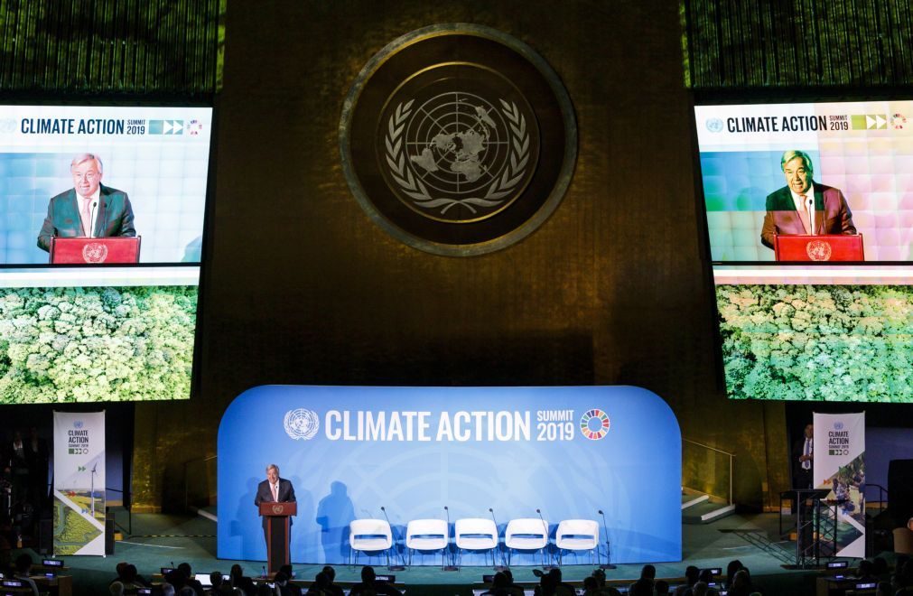Emergência climática mundial: Guterres diz que o tempo está a esgotar-se