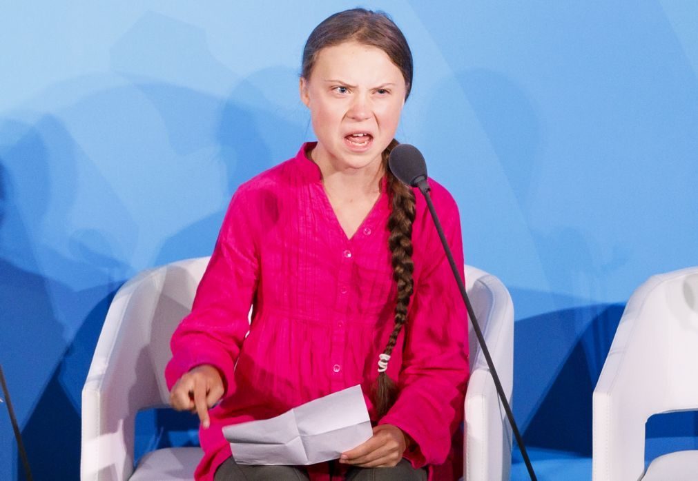 Greta Thunberg acusa líderes mundiais de lhe roubarem «os sonhos e a infância»