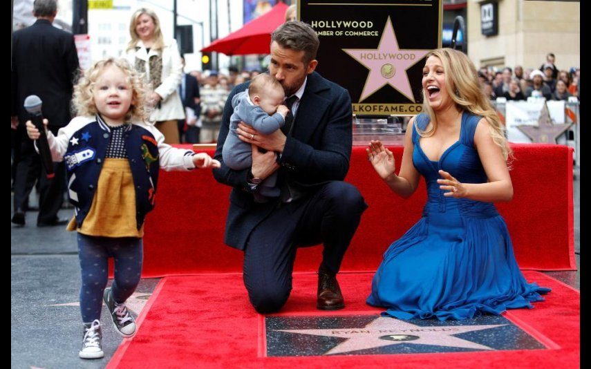 Blake Lively e Ryan Reynolds foram pais pela terceira vez
