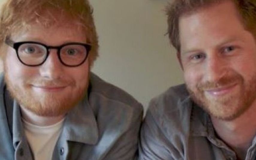 Príncipe Harry Junta-se a Ed Sheeran na sensibilização para o Dia Internacional da Saúde Mental