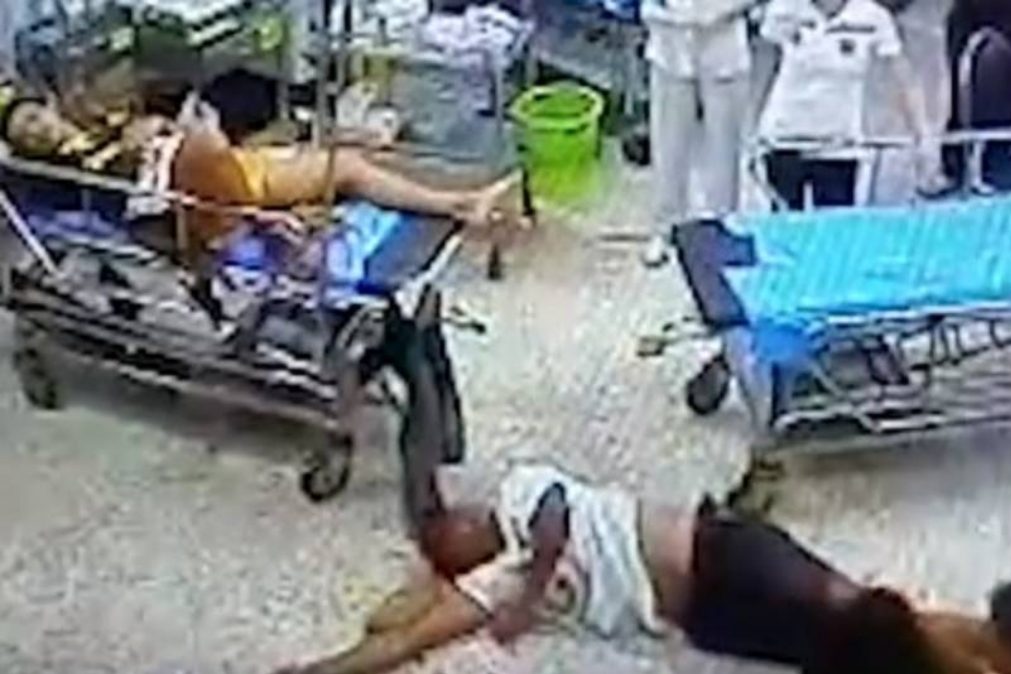 Polícia agredido nas urgências de um hospital [vídeo]