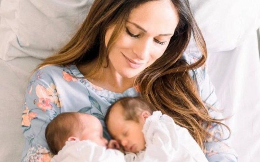 Helena Costa e as gémeas Atriz conta o «momento alto» da maternidade