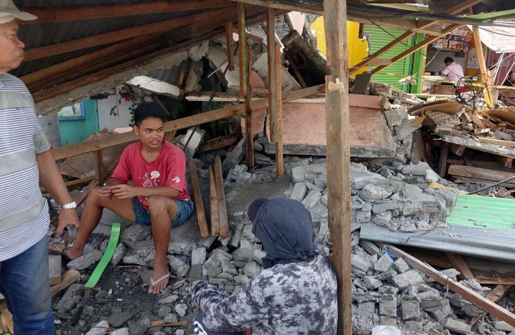 Novo balanço aponta para sete mortos e quase 400 feridos após sismo nas Filipinas