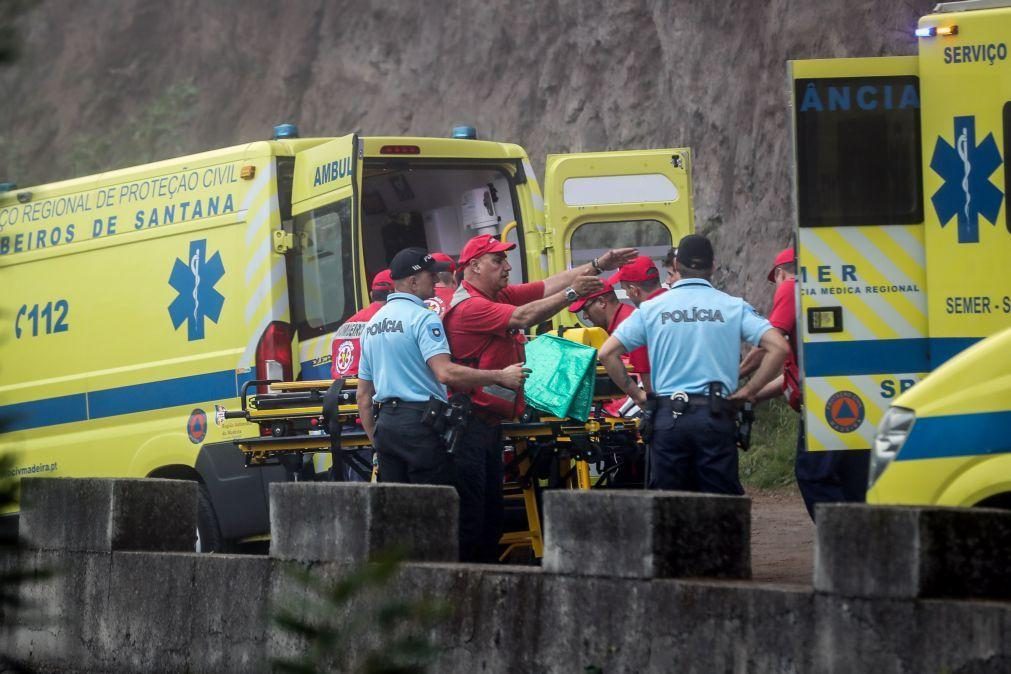 Madeira | Derrocada deixa turista francesa sem braço