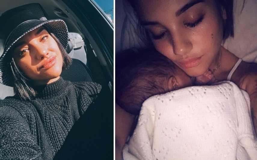 Joana Diniz Assinala dia da Prematuridade com foto da filha na incubadora