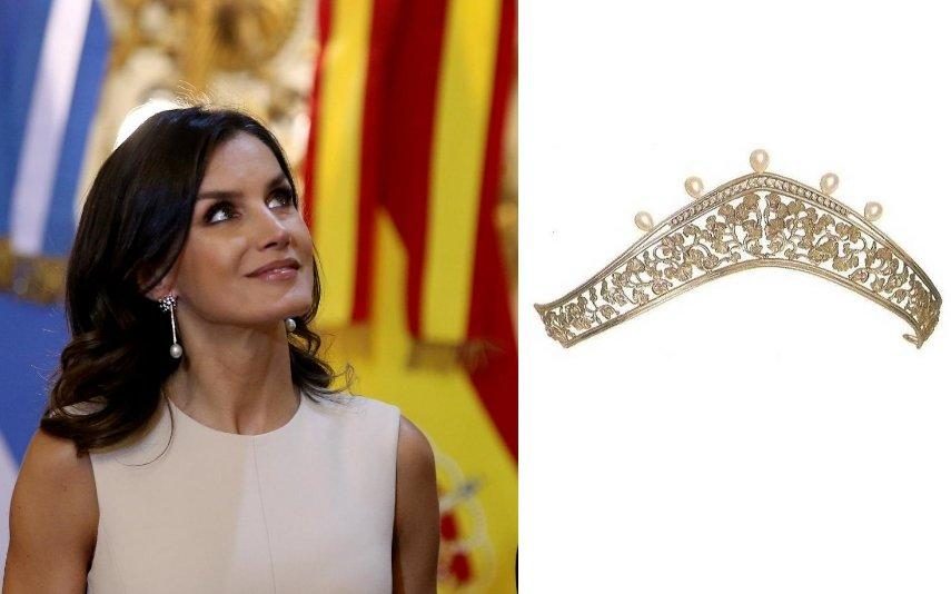 Letizia Mistério real: Onde está a tiara da rainha?
