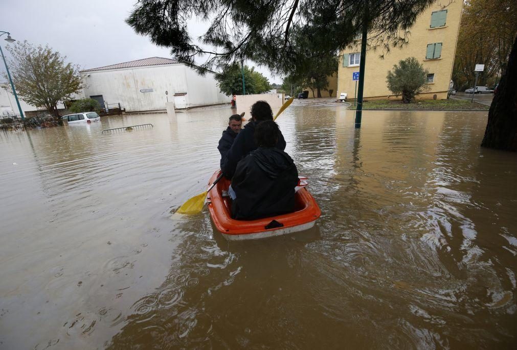 Cinco mortos devido ao mau tempo em França e Itália