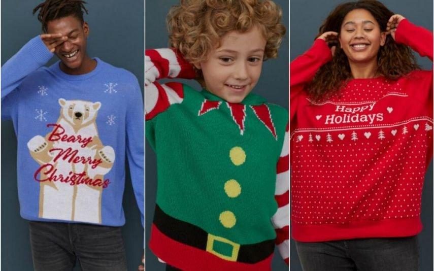 Natal As camisolas natalícias mais giras e quentinhas para usar em família