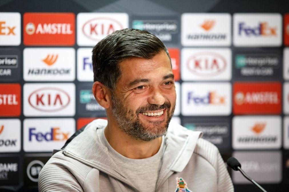 Sérgio Conceição vai estar no banco frente ao Benfica