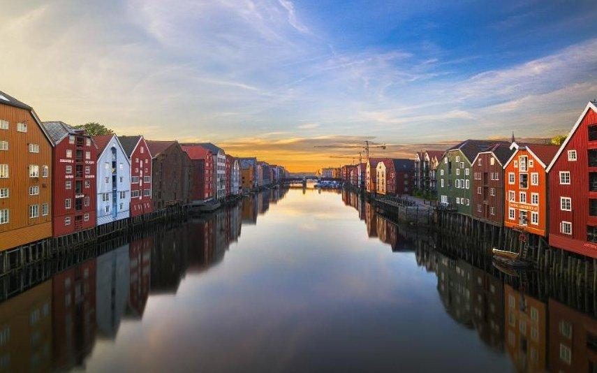 Trondheim Há canais, memórias da Era Viking e muitas atrações culturais para explorar