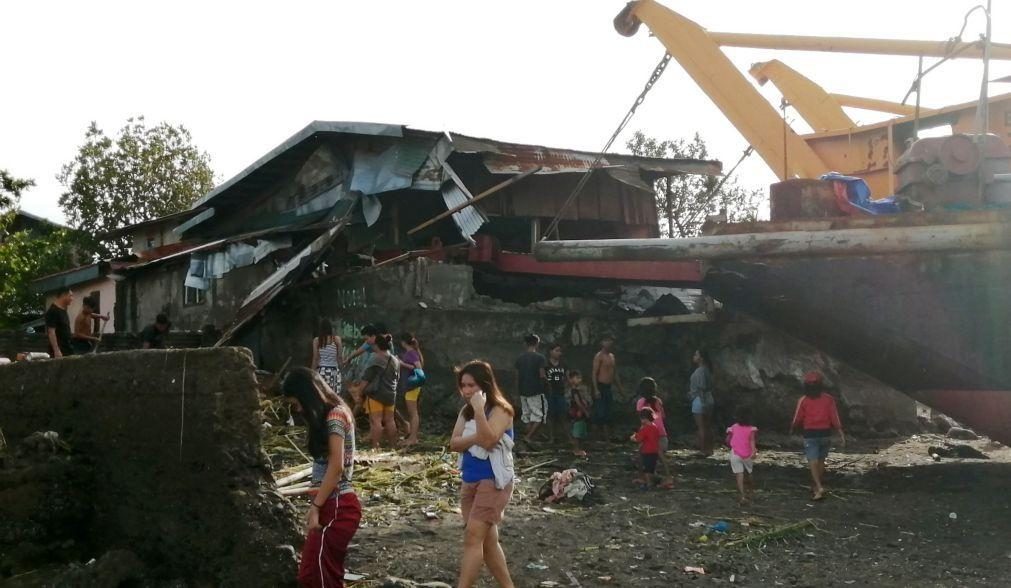Tufão nas Filipinas | Nova contagem eleva número de mortos, desaparecidos e feridos