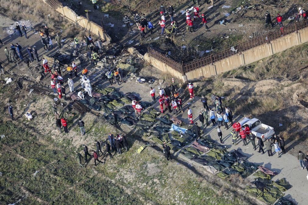 Já são conhecidas as nacionalidades das vítimas do avião que caiu no Irão