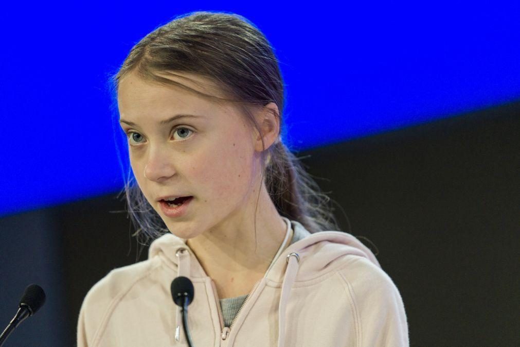 Greta Thunberg acusa líderes mundiais de se terem rendido na luta pelo clima