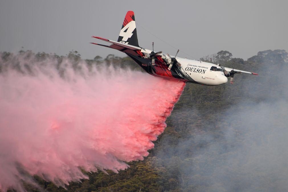 Austrália. Queda de avião de combate a incêndios faz três vítimas mortais
