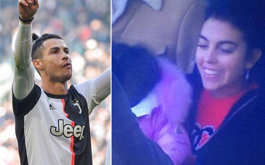 Georgina Rodriguez Leva Eva ao estádio e Cristiano Ronaldo chega aos 50 golos