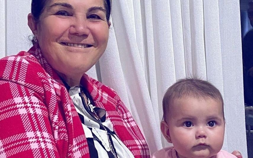 Dolores Aveiro Encantada com a neta com quem tem semelhanças inquestionáveis
