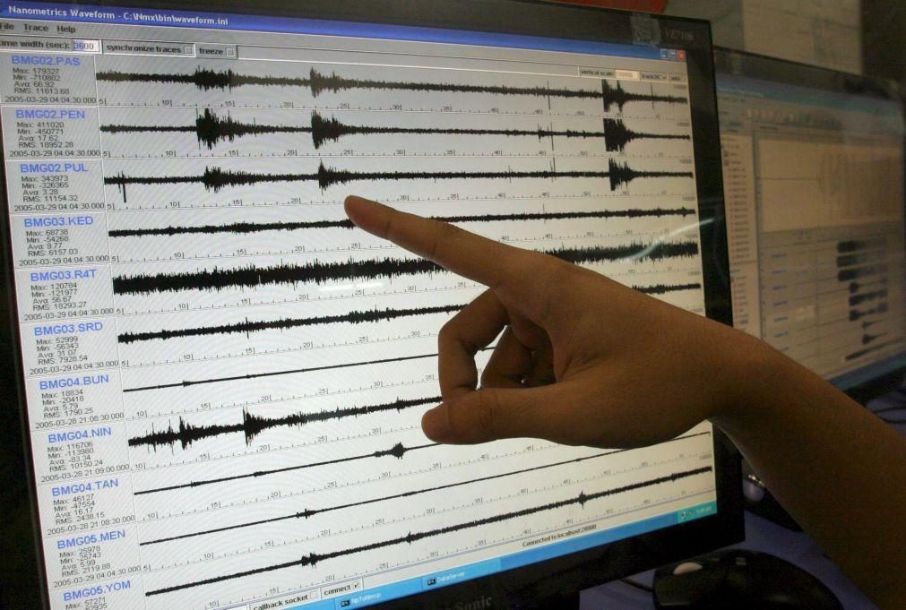 Sismo de magnitude 2,7 registado em Portimão