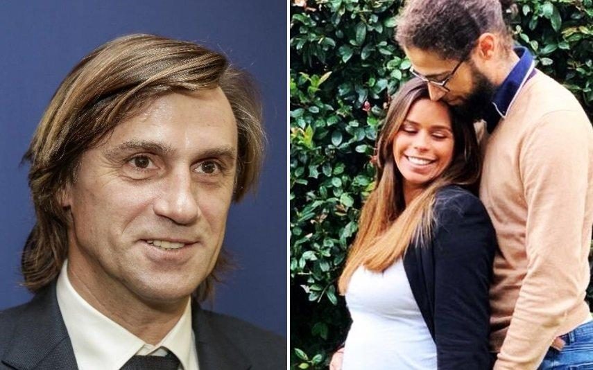 João Vieira Pinto vai ser avó pela quarta vez Após anunciar que vai ser pai, filha do ex-jogador mostra a barriguinha