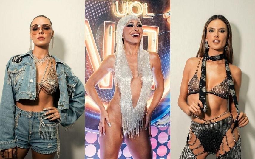 Alessandra Ambrósio e Sabrina Sato Espalham sensualidade no Sambódromo do Rio de Janeiro [Fotos]