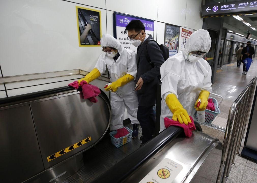 Mais de 3.500 infetados com o coronavírus na Coreia do Sul, 376 novos casos em 24 horas