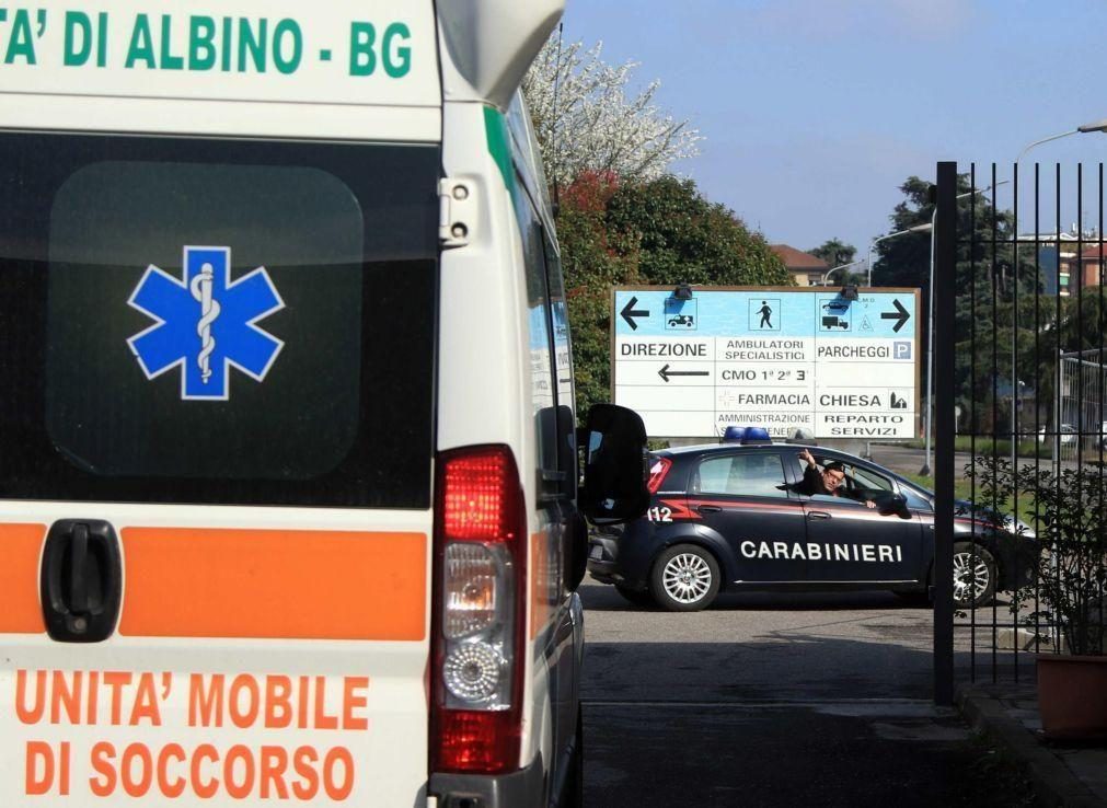 Coronavírus. Mulher presa em casa com o corpo do marido em Itália