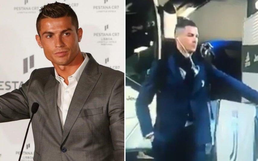 Cristiano Ronaldo Cumprimenta adeptos imaginários e protagoniza momento hilariante (vídeo)