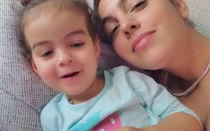 Georgina Rodríguez e Alana Martina O maravilhoso vídeo de mãe e filha no mimo: «Mamã, eu amo-te»